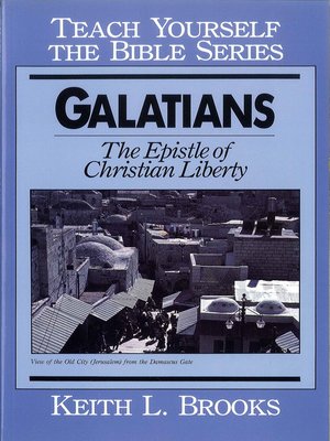 cover image of Galatians- Teach Yourself the Bible Series